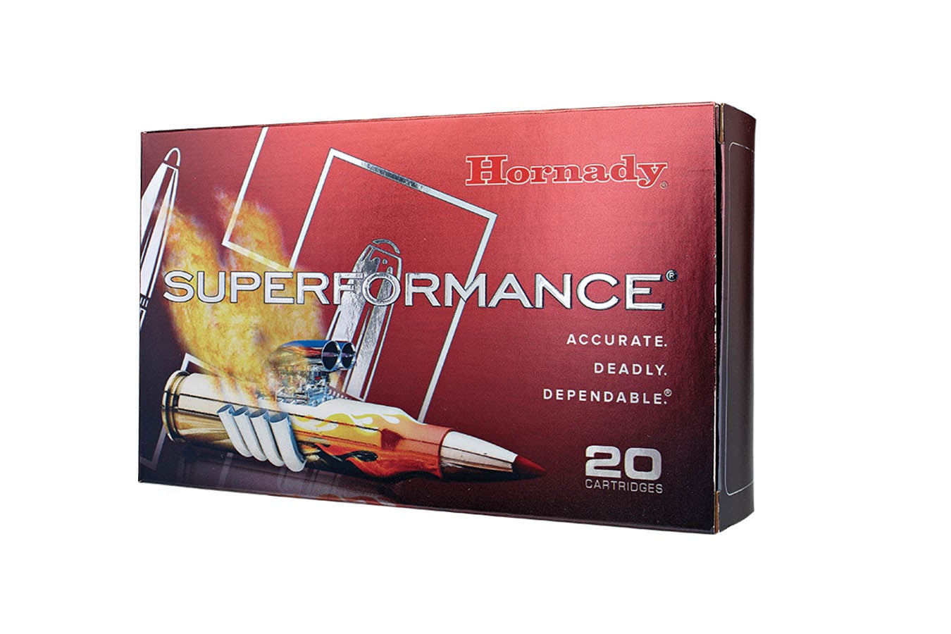 HORNADY 243 WSSM 75gr V-Max Superformance Varmint 20/Box